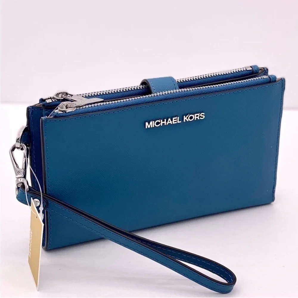Michael Kors DoubleZip Wallet Wristlet Phone Case